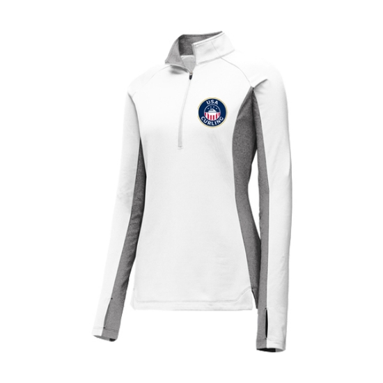 Picture of USA Curling Ladies 1/4 Zip Jacket