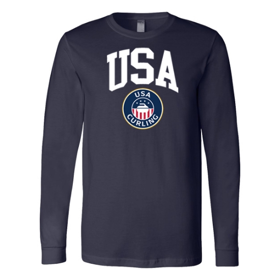 Picture of USA Curling Long Sleeve Shirt - C