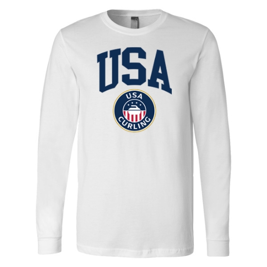 Picture of USA Curling Long Sleeve Shirt