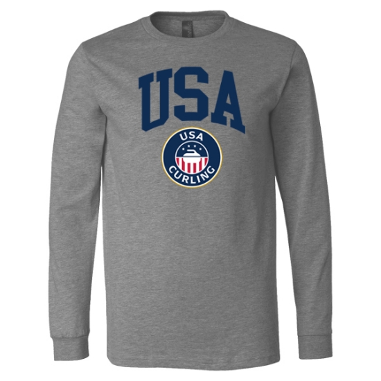 Picture of USA Curling Long Sleeve Shirt - C