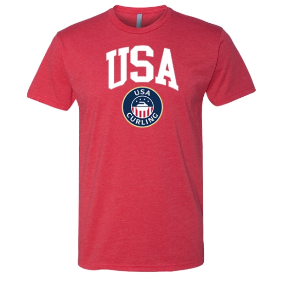 Picture of USA Curling Short Sleeve Shirt - C