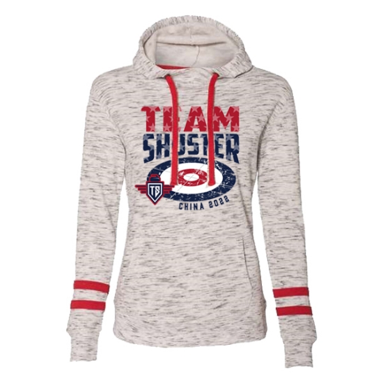 Picture of Team Shuster Women's Melange Hooded Sweatshirt G