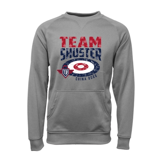 Picture of Team Shuster Performance Crewneck Sweatshirt with Front Pouch G