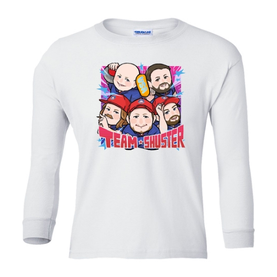 Picture of Team Shuster YOUTH Long Sleeve Shirt GTX
