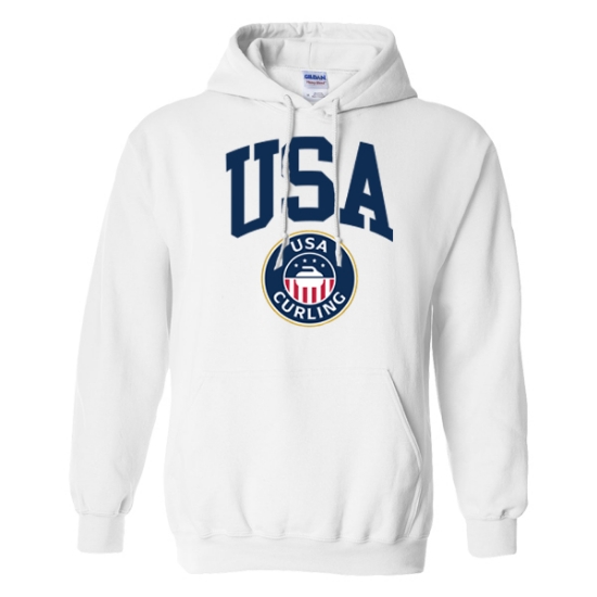 Picture of USA Curling Hooded Sweatshirt - C