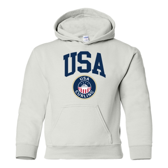 Picture of USA Curling Youth Hooded Sweatshirt