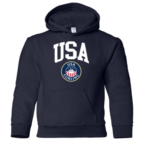 Picture of USA Curling Youth Hooded Sweatshirt