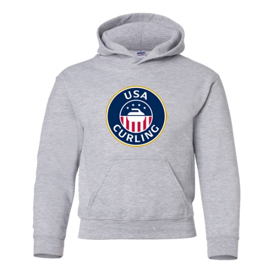 Picture of USA Curling Youth Hooded Sweatshirt - H