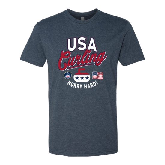 Picture of USA Curling Short Sleeve Shirt - D