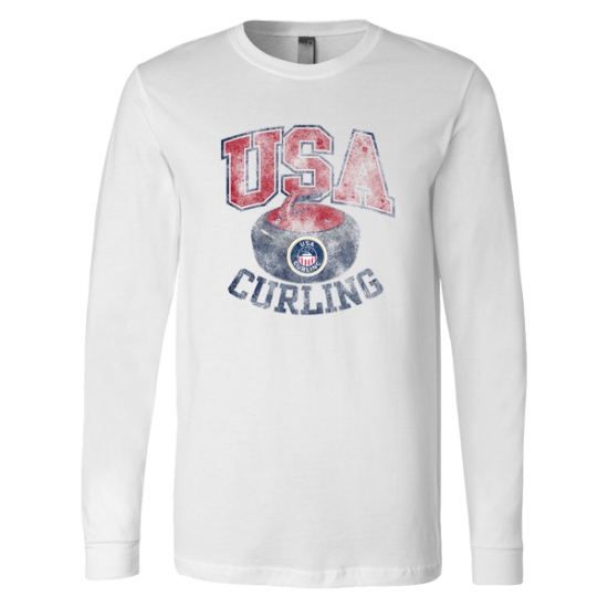 Picture of USA Curling Long Sleeve Shirt - E