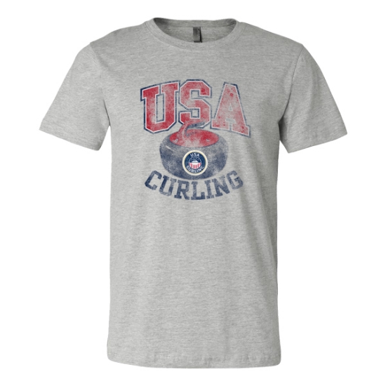 Picture of USA Curling Short Sleeve Shirt - E