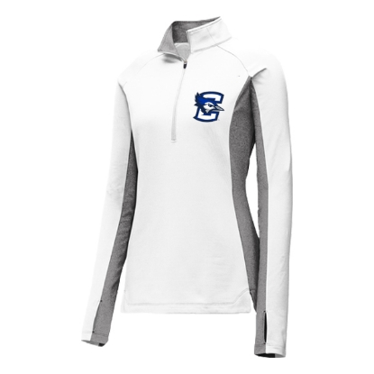 Picture of Creighton Ladies Sport Stretch ½ Zip Pullover