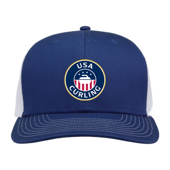 Picture of USA Curling Trucker Hat