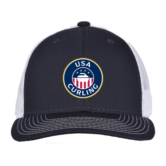 Picture of USA Curling Trucker Hat