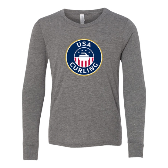 Picture of USA Curling Youth Long Sleeve Shirt - H