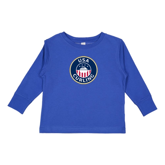 Picture of USA Curling Toddler Long Sleeve- H