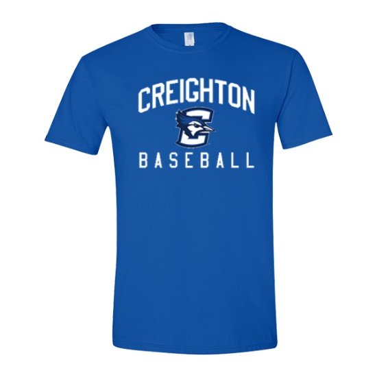Picture of Creighton Baseball Soft Cotton Short Sleeve Shirt (CU-157)