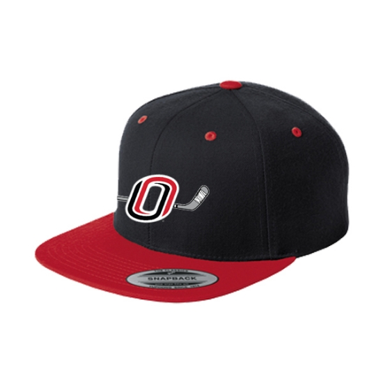 Picture of UNO Sport-Tek® Snapback Adjustable Flat Bill Hat
