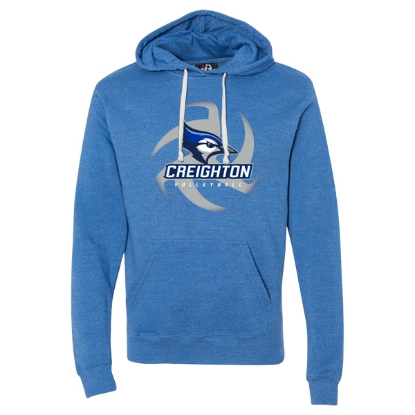 Picture of Creighton Volleyball Tri-Blend Hooded Sweatshirt (CU-275)