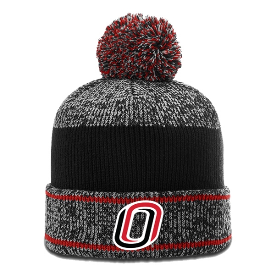 Picture of UNO Richardson® Heathered Beanie with Cuff & Pom (UNO-EMB-002)