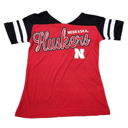 Picture of Nebraska Colosseum® Girl's Perfect Short Sleeve