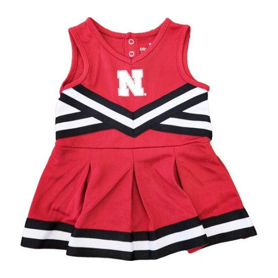 Picture of Nebraska Colosseum® Girl's Carousel Cheer Dress