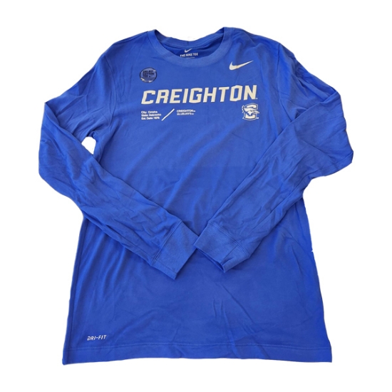 Picture of Creighton Nike® Cotton Long Sleeve Shirt