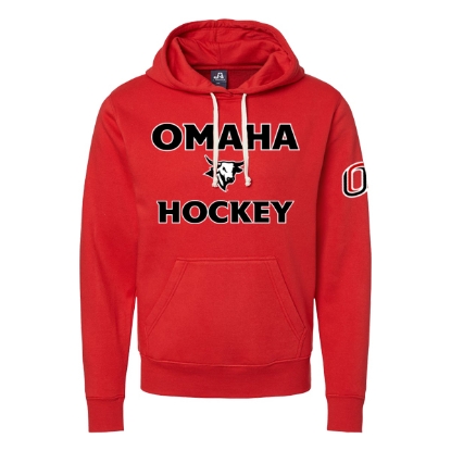 Picture of UNO Hockey Tri-Blend Hooded Sweatshirt (UNO-028)