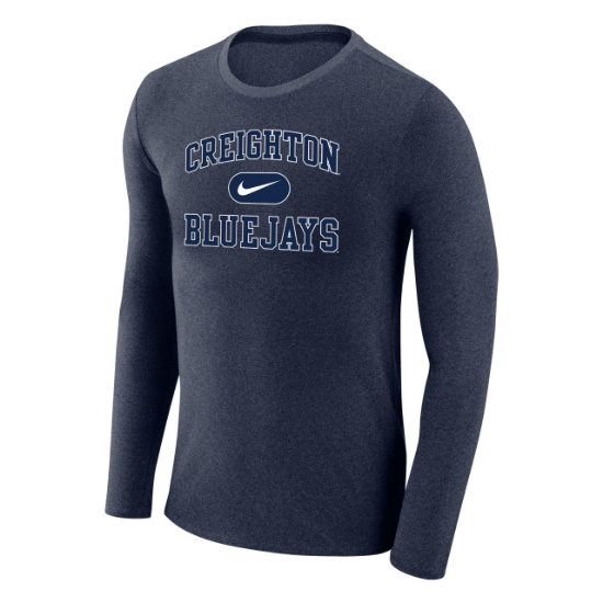 Lawlor's Custom Sportswear | Creighton Nike® Marled Long Sleeve Shirt