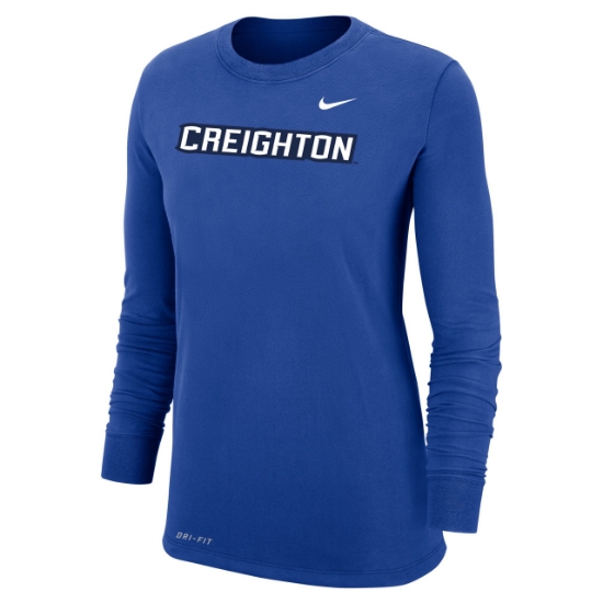 Picture of Creighton Nike® Ladies Dri-Fit Long Sleeve Shirt