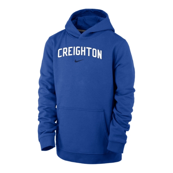 Picture of Creighton Nike® Youth Club Hooded Sweatshirt