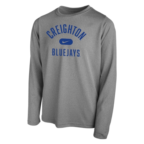 Picture of Creighton Nike® Youth Legend Long Sleeve Shirt