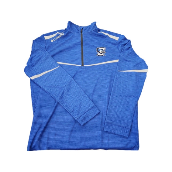 Picture of Creighton Columbia® Omni 1/4 Zip Scorecard Jacket