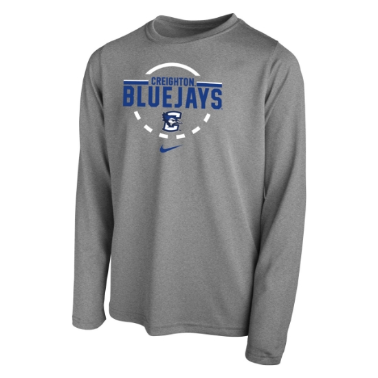 Picture of Creighton Nike® Youth Legend Long Sleeve Shirt