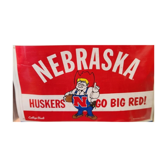 Picture of Nebraska Cornhuskers 3 x 5 Flag