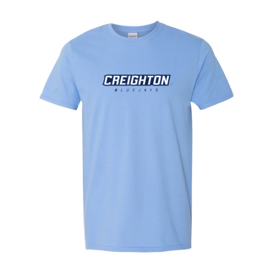Picture of Creighton Soft Cotton Short Sleeve Shirt (CU-285)
