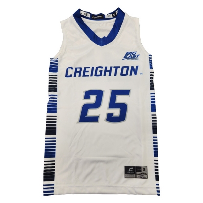 Picture of Creighton #25 YOUTH Basketball Jersey white