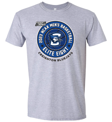 Picture of Creighton Basketball 2023 Elite 8 Short Sleeve Shirt (Circle Logo)