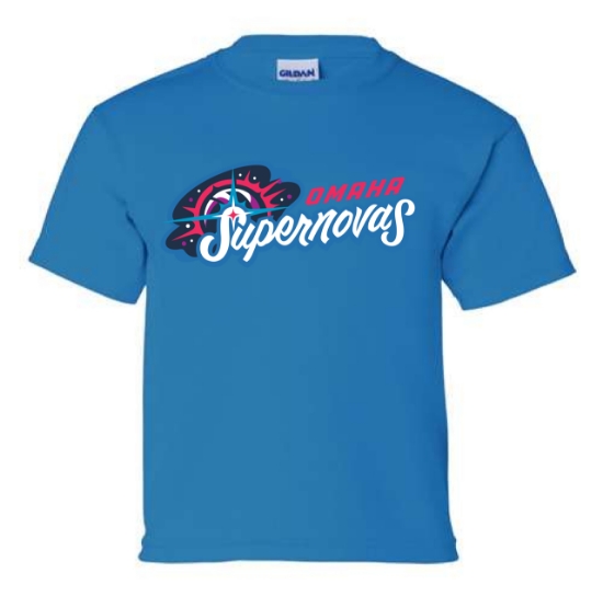 Picture of Supernovas YOUTH T-shirt - sapphire