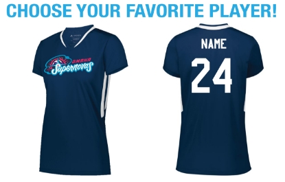Picture of Supernovas Ladies Shirzee - CHOOSE YOUR FAVORITE PLAYER