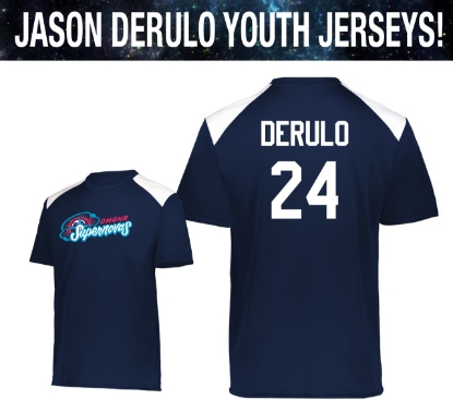 Picture of Supernovas **JASON DERULO #24** YOUTH Shirzee