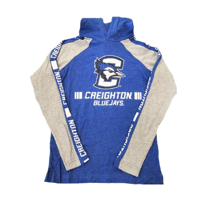 Picture of Creighton Colosseum® Ned Hooded Long Sleeve Shirt