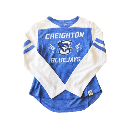 Picture of Creighton Colosseum® Toddler V Neck Long Sleeve Shirt