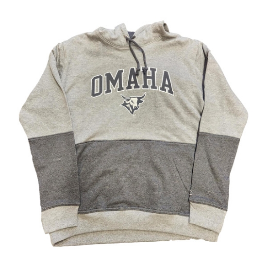 Picture of UNO Champion® Big Stripe Hooded Sweatshirt