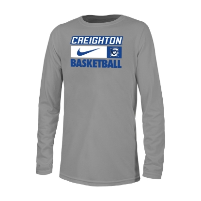 Picture of Creighton Nike® Youth Legend Long Sleeve Shirt