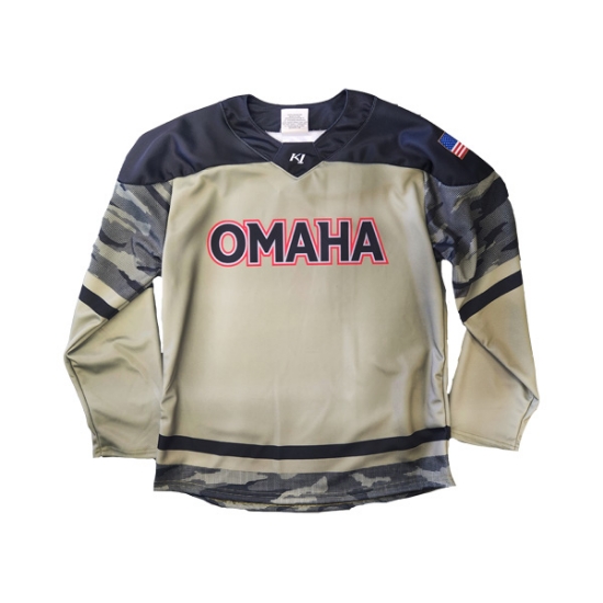 Picture of UNO K1 Sportswear® Sublimated Military Hockey Jersey