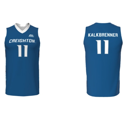 Picture of Creighton YOUTH #11 Kalkbrenner Basketball Jersey