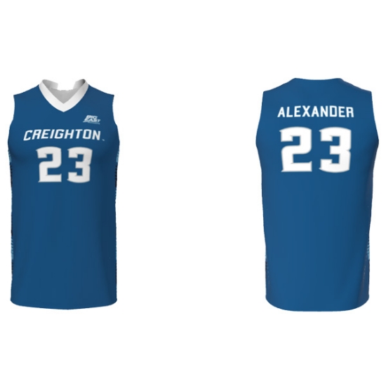Picture of Creighton YOUTH #23 Alexander Basketball Jersey