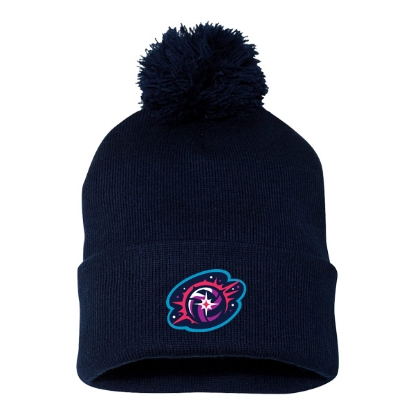 Picture of Supernovas 12" Pom-Pom Cuffed Beanie 