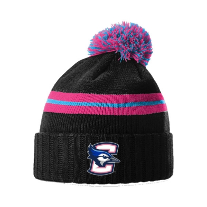Picture of Creighton Richardson® Striped Beanie with Pom